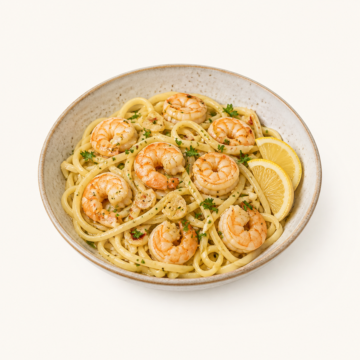 Shrimp Scampi Linguine